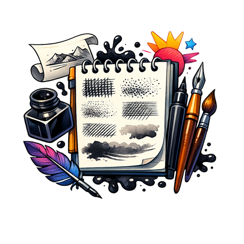 Ink-Based Shading Techniques Notes