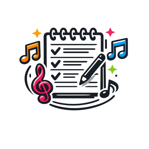 Monochrome Stick Art Notes